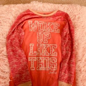 Pink Justice Pajama Shirt